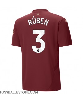 Günstige Manchester City Ruben Dias #3 3rd trikot 2024-25 Kurzarm